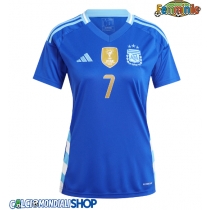 Maglie da calcio Argentina Rodrigo De Paul #7 Seconda Maglia Femminile Copa America 2024 Manica Corta